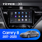 Teyes X1 10.2" для Toyota Camry 2017-2019