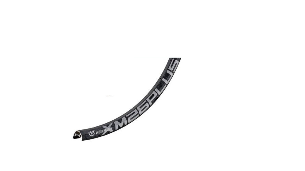 Обод 27.5" WEINMANN E-MTB / DISC алюминиевый, двойной, 32H, пистонированный,  584x21/26.9x18.5мм, A/V, анодированный, черный
