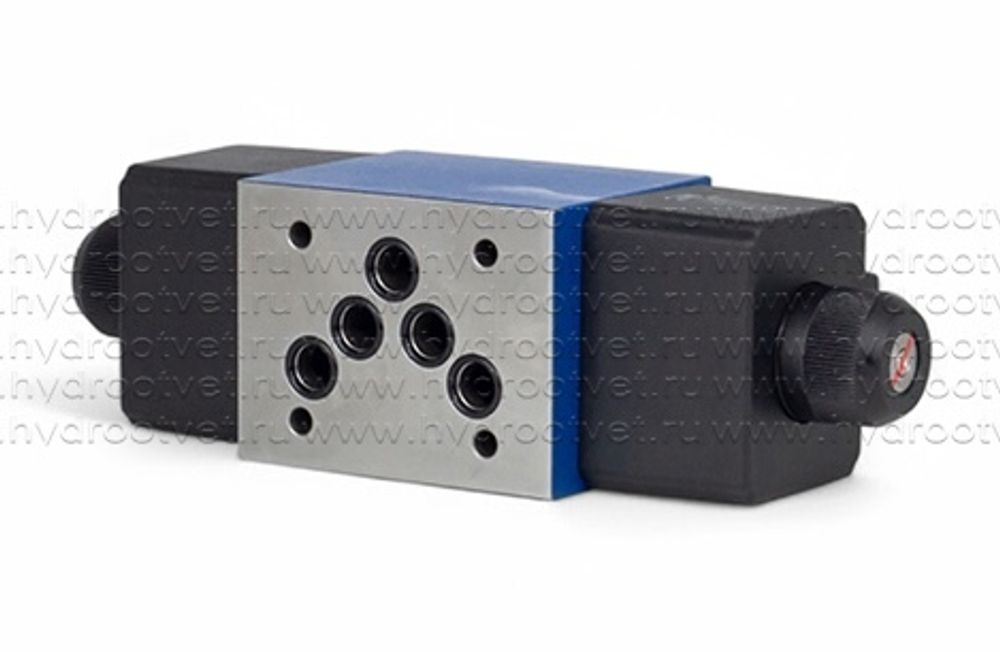 4WE10H31/CW110-50N9K4 - Гидрораспределитель золотниковый Ду 10 с электроуправлением W110, схема H (14), возврат - пружинный