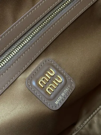 Сумка MIUMIU Beau коричневая
