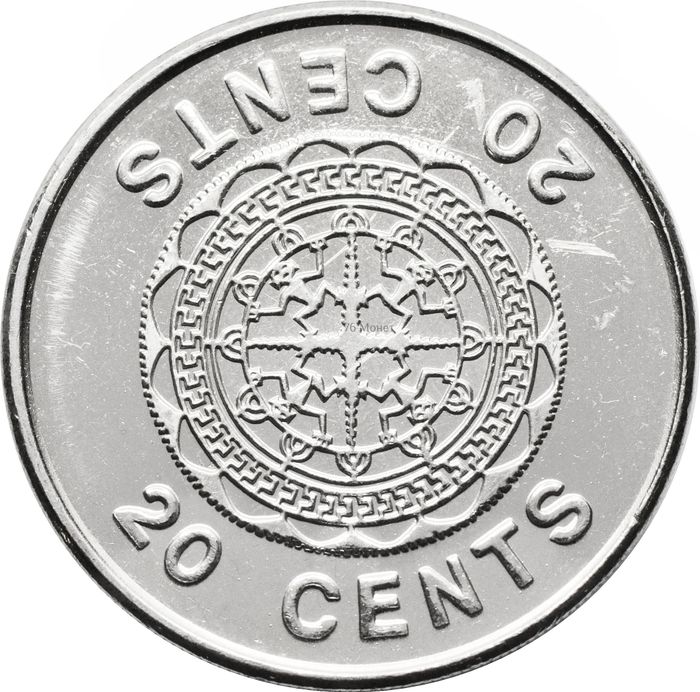20 центов 2008 Соломоновы острова