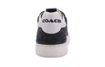 COACH Coach Lowline fabric wear-resistant lightweight letter lace-up low-top fashion sneakers women's black