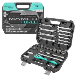 Набор инструментов PROFI 32пр. 1/2''(6гр)(4-32мм) MAMEDFORCE MF-4324-5