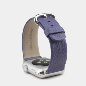 Ремешок для Apple Watch 44/45/46 mm из кожи теленка, цвета сирени