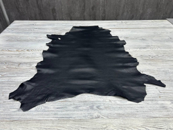 Bisonte Nero (1,1-1,3 мм), цв. Черный, натуральная овчина