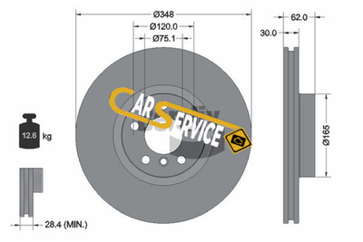 BENDIX Braking - BDS1243HC