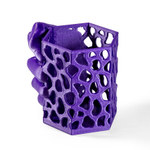 Подставка-шутка для карандашей Фига, Дуля, Кукиш, фиолетовая