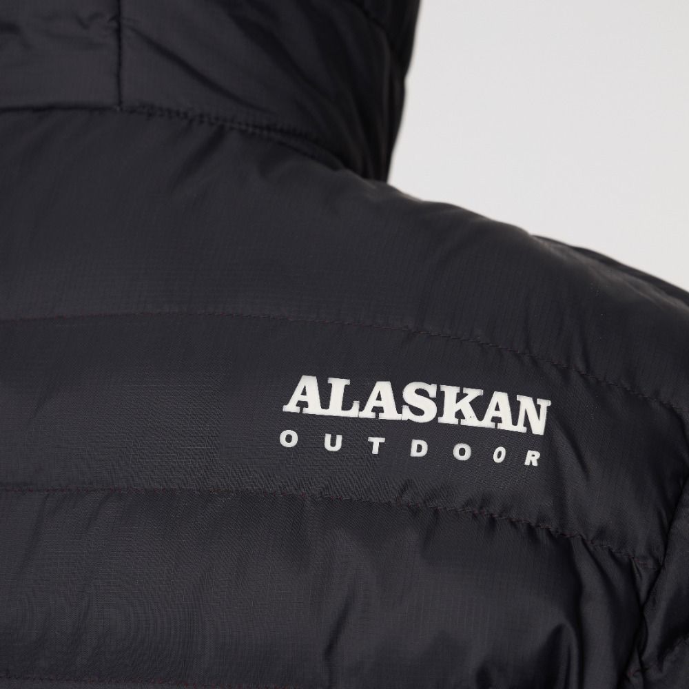 Куртка Alaskan Juneau Black XL утепленная стеганая черный /красный