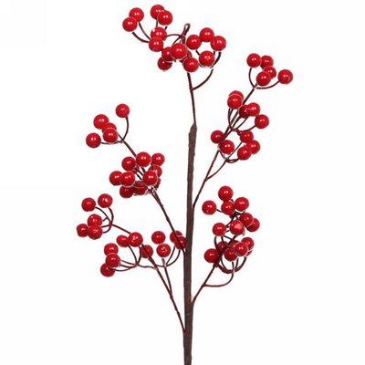 Ветка хвойная «Зимний контраст» , 60 см