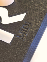 Шуточная подставка для Яндекс станции миди (Яндекс-Алиса) 3D печать, черная