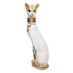 Статуэтка из гипса «Кошка Грация» 51см белая