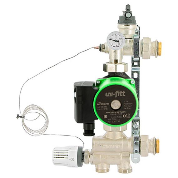 Группа насосно-смесительная Uni-Fitt SOLOMIX 1, без насоса купить в Москве и Московской области по низкой цене с доставкой по России — (1) Группа насосно-смесительная Uni-Fitt SOLOMIX 1, без насоса — (1)