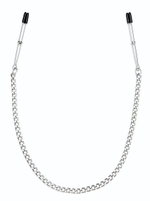 Регулируемые зажимы-пинцеты с серебристой цепочкой (Цвет: серебристый)