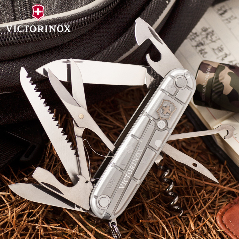 Нож Victorinox Huntsman серебристый, 1.3713.T7
