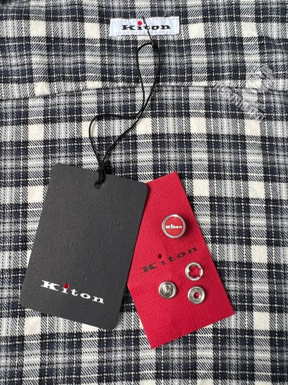 Рубашка с капюшоном Kiton