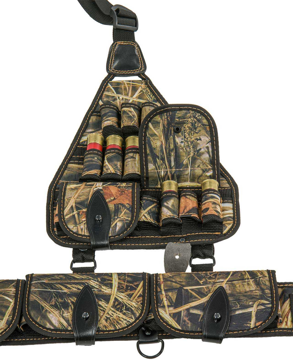 Патронташ на утку ХСН 49 патронов, камыш