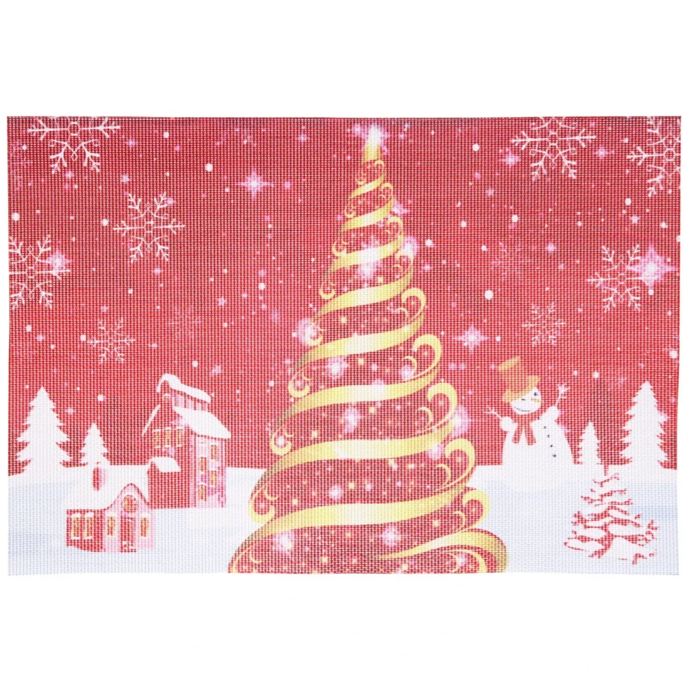 Салфетка на стол 45*30см «Красочная ёлка»