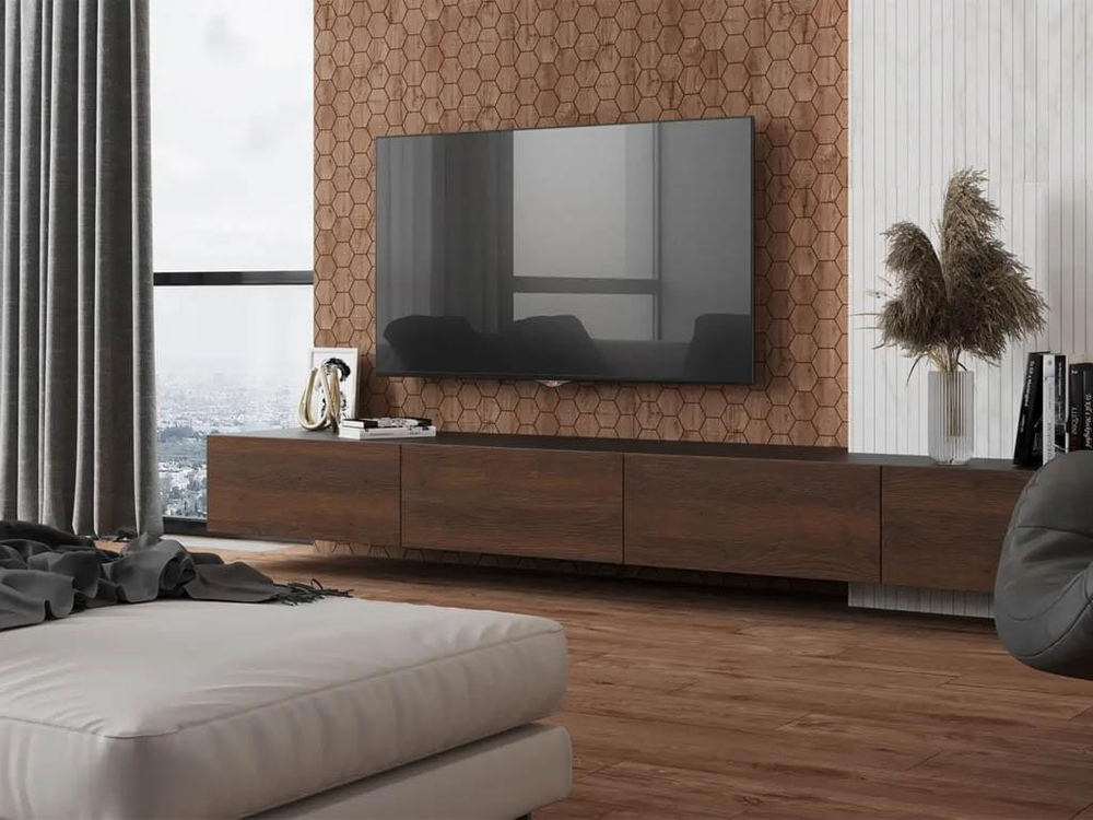 Ametis Selection SI04 Walnut hexagon 25x28.5