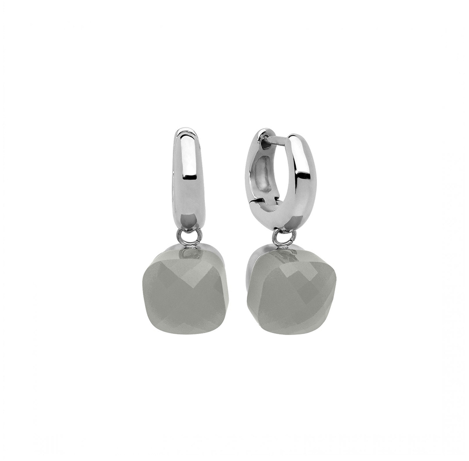 Серьги Qudo Firenze Light Grey Opal 300072 BW/S
