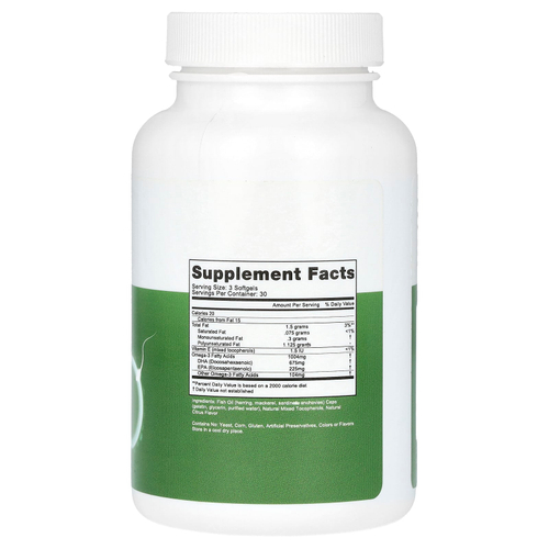 Fairhaven Health, FH Pro Omega-3, натуральный цитрус, 90 мягких таблеток