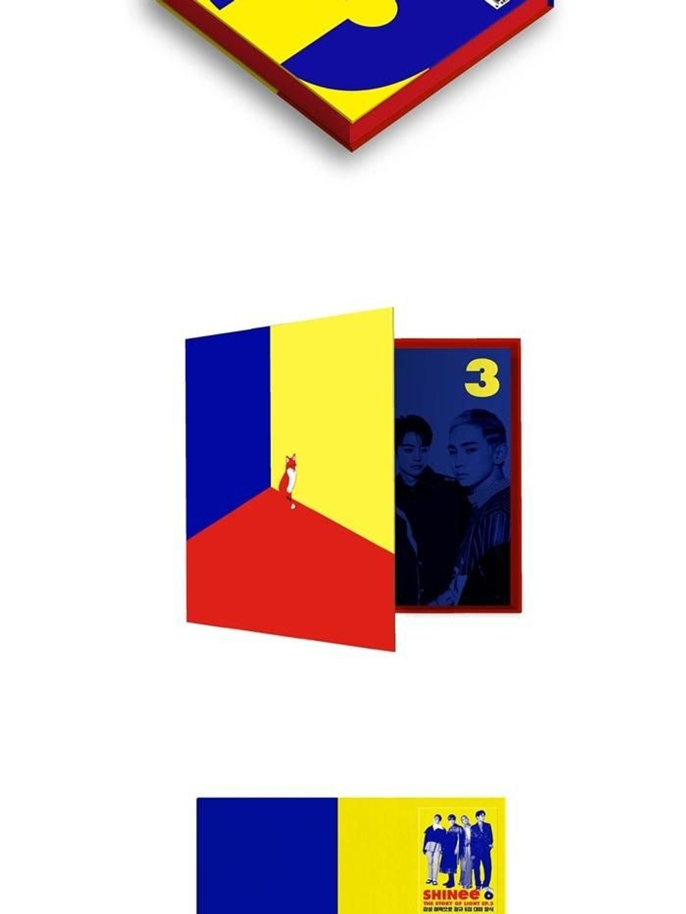 Альбом Shinee - The Story of Light 6th Album EP.3 Cover