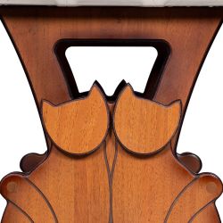 Табурет с ящиком Марта 2 Орех Белый