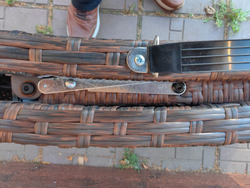 Шезлонг складной из искусственного ротанга Ливерпуль цвет Шоколад