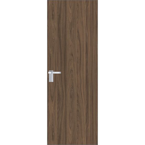 Алюминиевая дверь 1AGК ясень горный кромка матовая