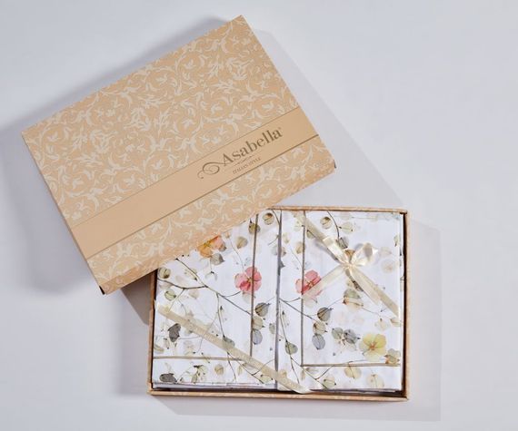 Постельное белье Египетский хлопок  Asabella 2147 Premium