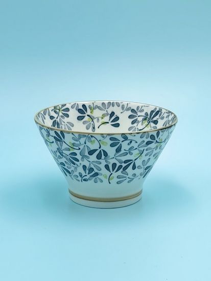 Салатник 12,5х7,5 см. "Япония" синий декор