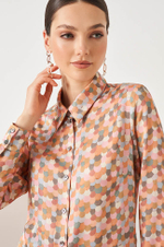 22841 Блузка женская (мультиколор)