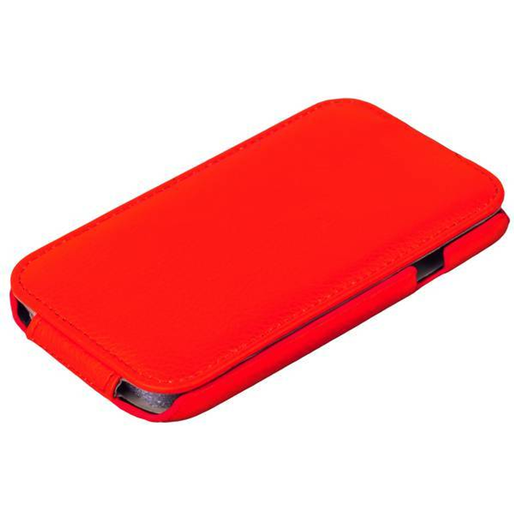 Чехол Exakted для ASUS ZenFone 2 ZE550ML (5.0) с откидным верхом Красный в техпаке