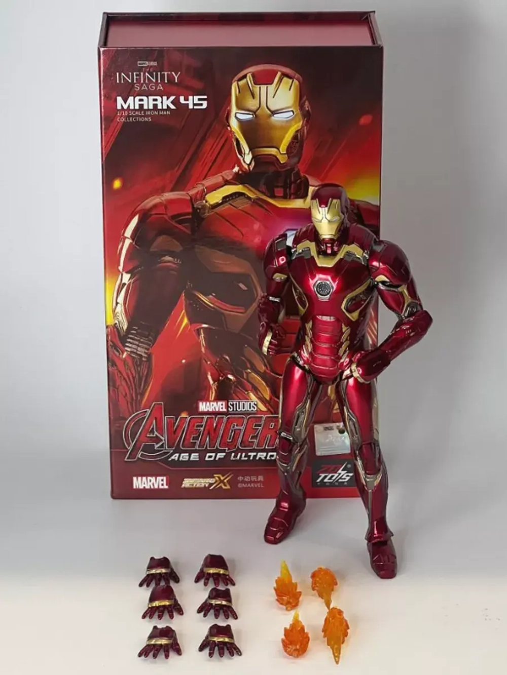 Фигурка Железный человек Iron Man Марвел ZD Toys 1906-45