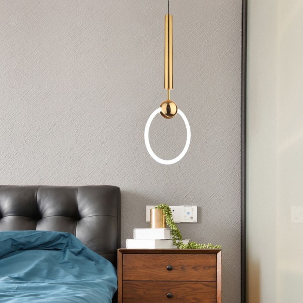 Подвесной светильник RING L D30 Золото