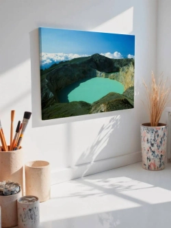 Картина на стену 40 X 50 Горное озеро