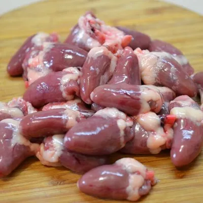 Фотография Сердечки куриные (корнишона) фермерские замороженные / 1 кг купить в магазине Афлора