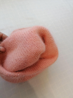 Шапка бини вязанная женская