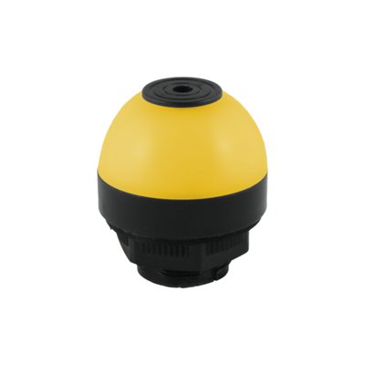 Светосигнальный маячок INNOCONT SL82B-50-024-RYG d=50мм, L=58мм, три цвета (постоянное свечение): красный, желтый, зеленый, 24VDC, IP50, зуммер, кабель 1м