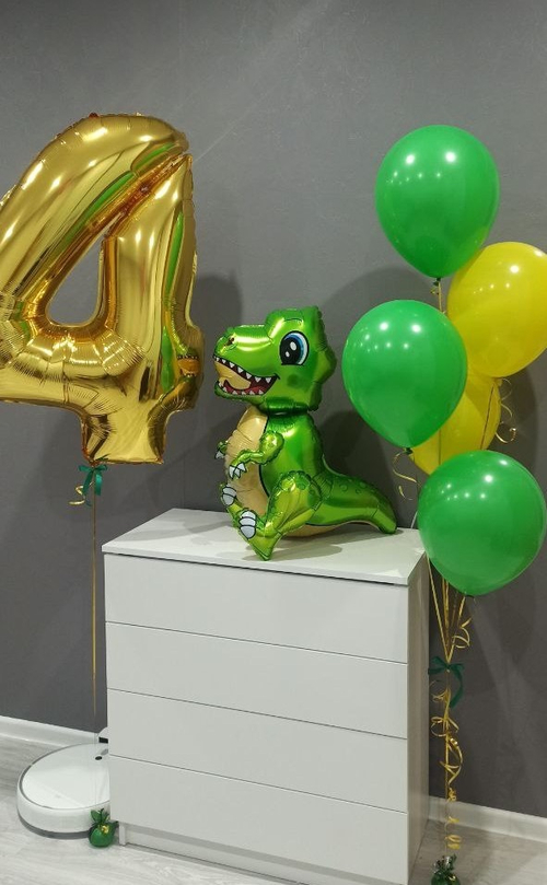 Композиция динозавр