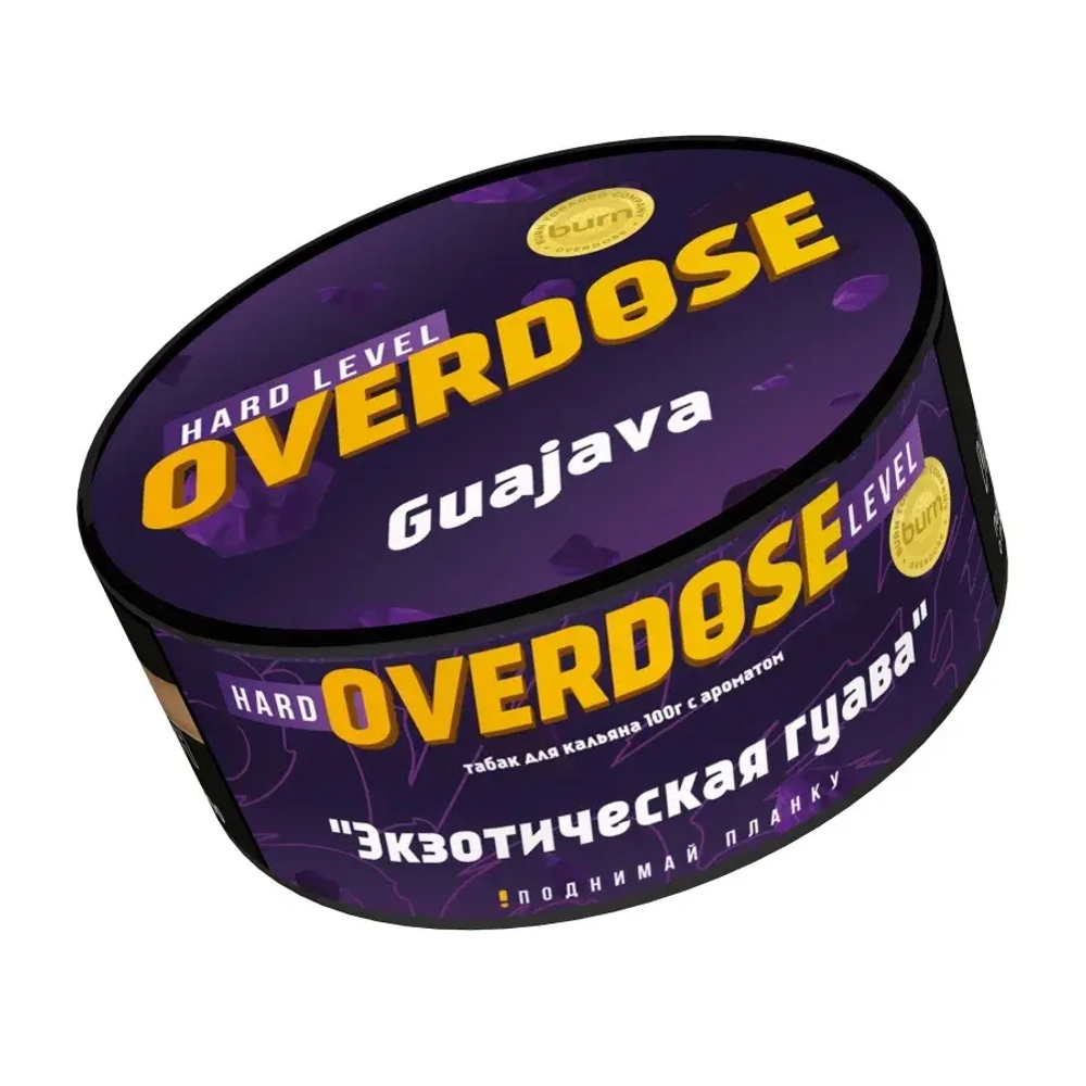 М. Табак для кальяна Overdose Guajava (Экзотическая гуава), 100г.