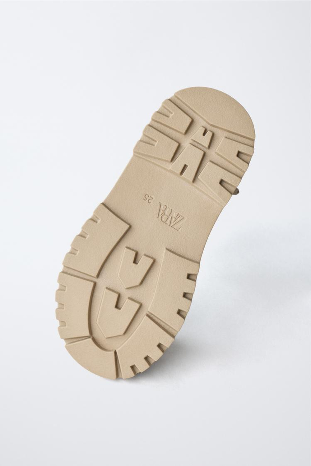 ZARA БОТИНКИ , ПЕСОЧНО-КОРИЧНЕВЫЙ