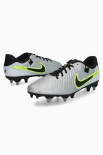 Бутсы Nike Tiempo Legend 10 Academy SG-Pro AC - серебряный