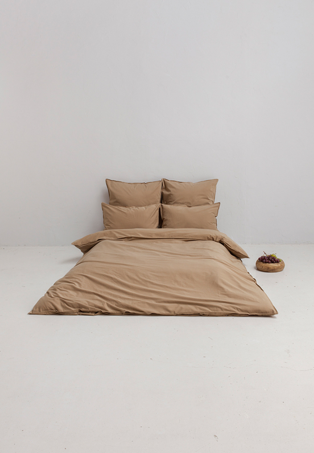 Наволочка 50x70 Luxberry Soft Silk Sateen бежевая