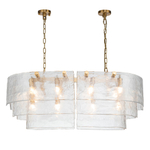 Люстра подвесная Belfast Erskine 22352 / 1000 / 12 GL CL Золотой / Стекло