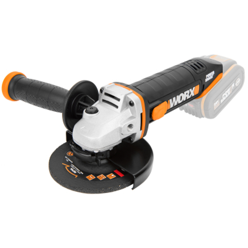 Угловая шлифовальная машина WORX WX803.9 без АКБ и ЗУ