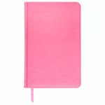 Ежедневник недатированный А5 138х213 мм BRAUBERG "Imperial" под кожу, 160 л., розовый, 111859