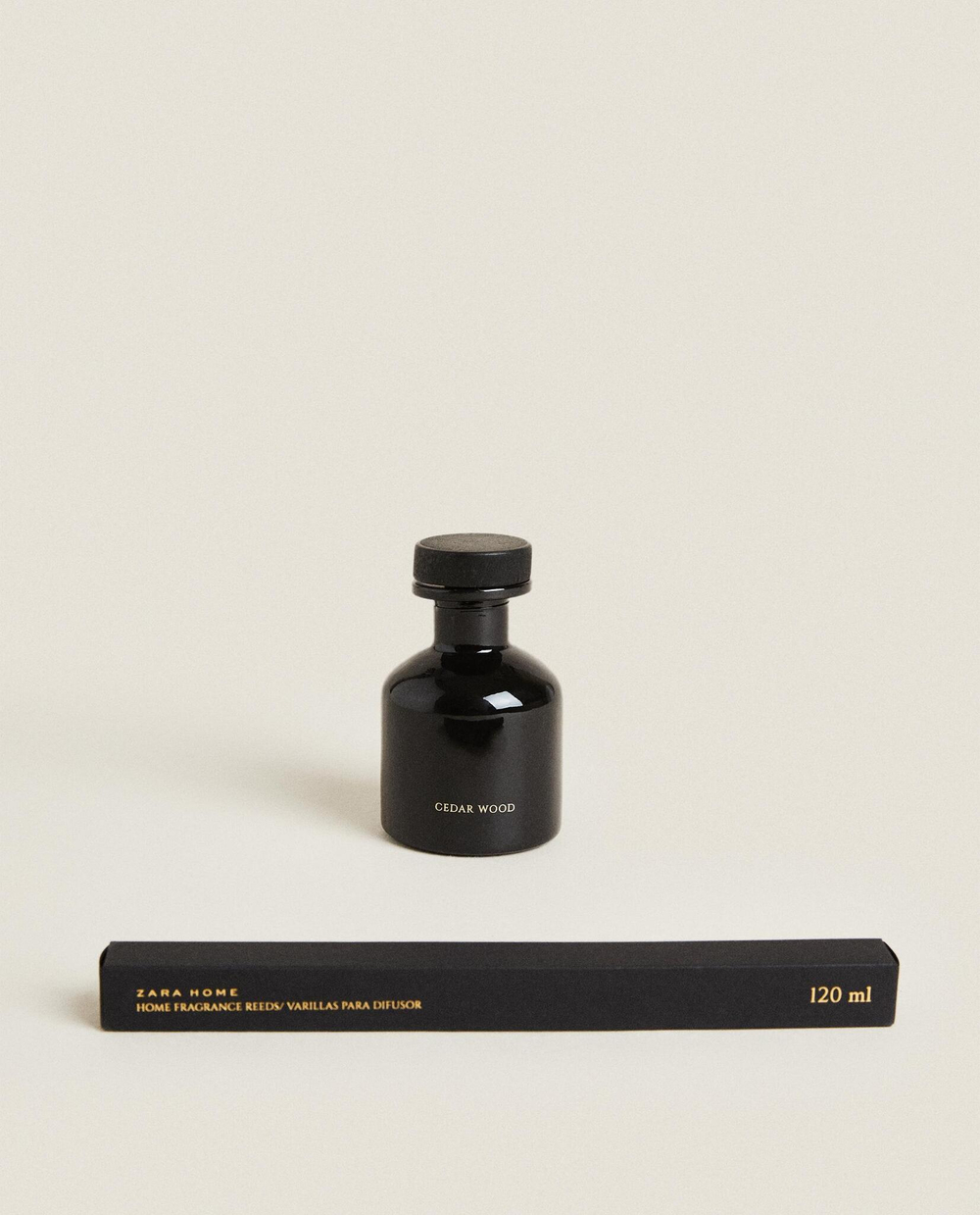 Zara Home CEDAR WOOD REED DIFFUSERS — ароматический диффузор с тростниковыми палочками, Кедр, 120 мл