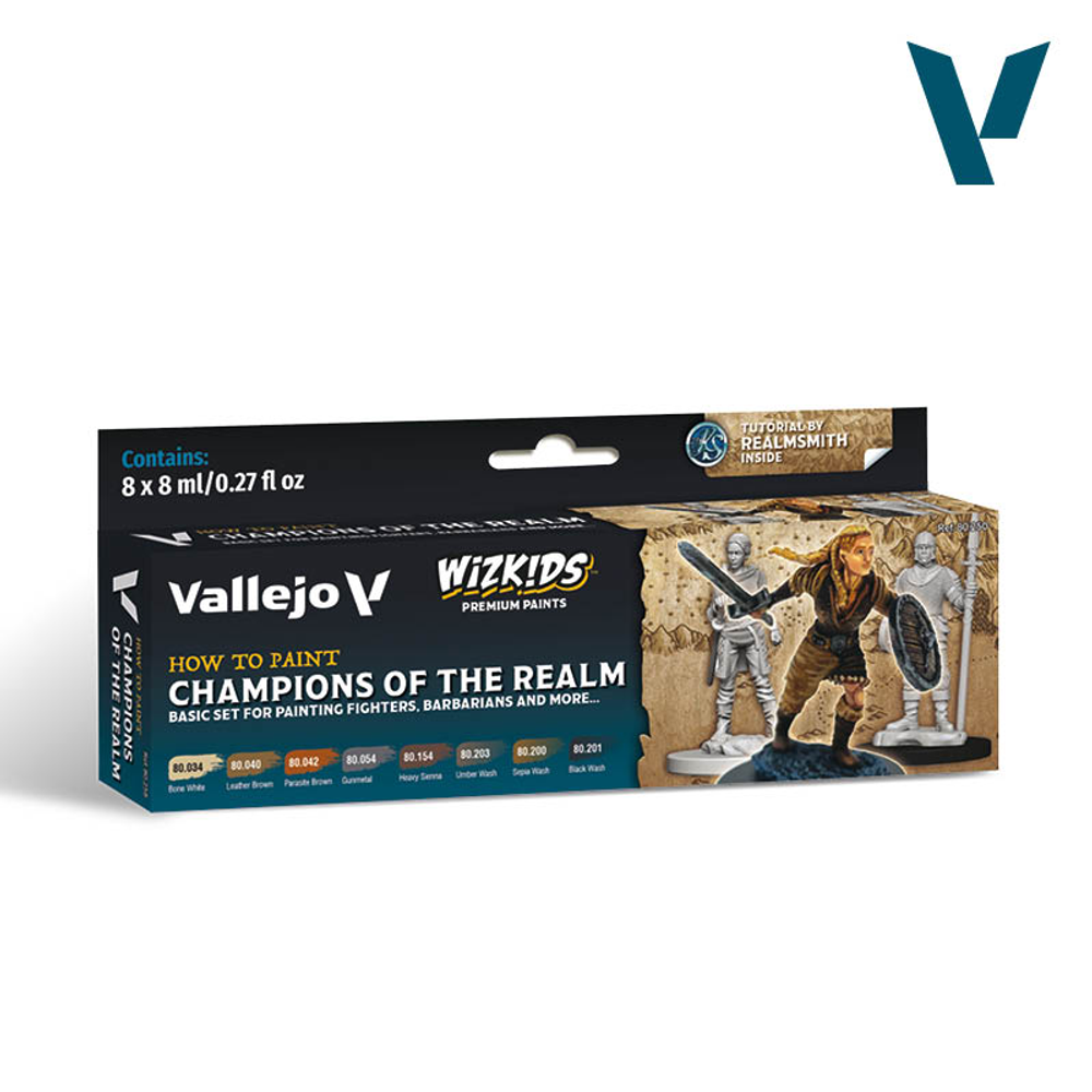 Wizkids premium set by vallejo: champions of the realm Wizkids premium set by vallejo: champions of the realm