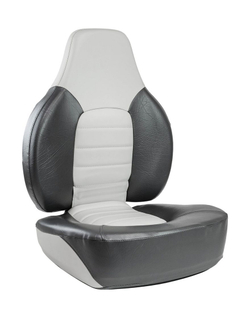 Кресло складное мягкое FISH PRO, серый/темно-серый