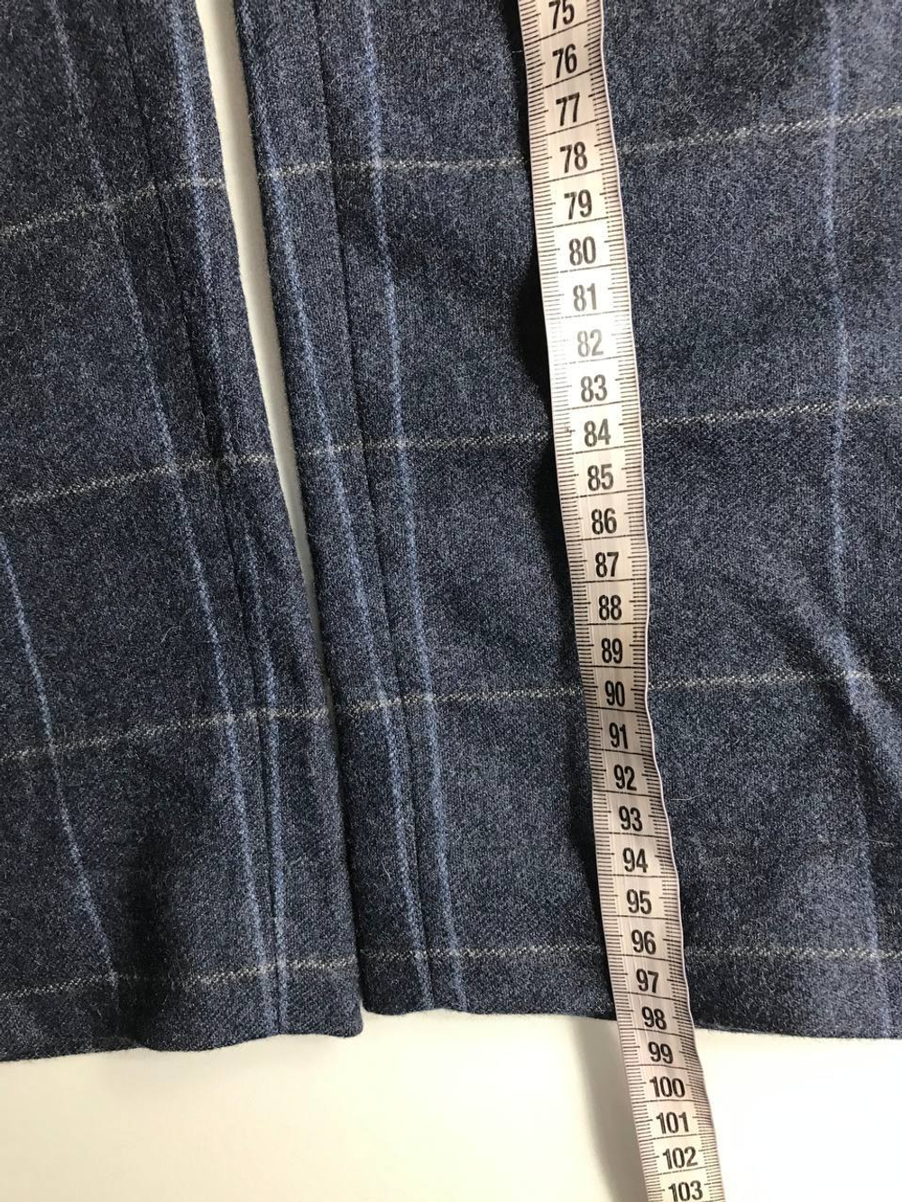 Брюки Massimo Dutti в клетку из шерсти, маркировка 34, визуально на 40 размер